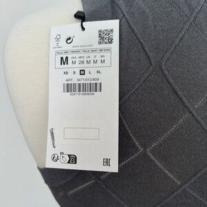 Knit geometric tank top